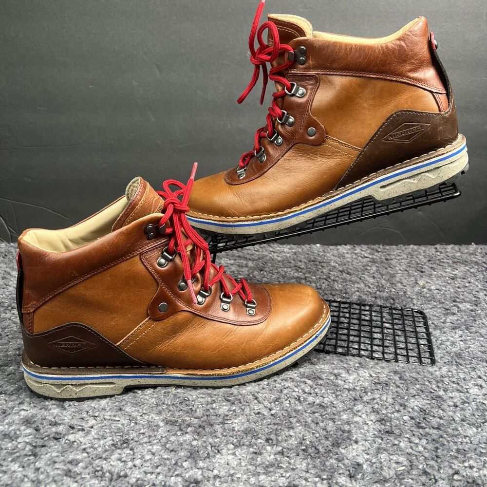 Merrell 1981 Waitsfield Sugarbush Women's Sz 10 Leather Hiking Boots Waterproof